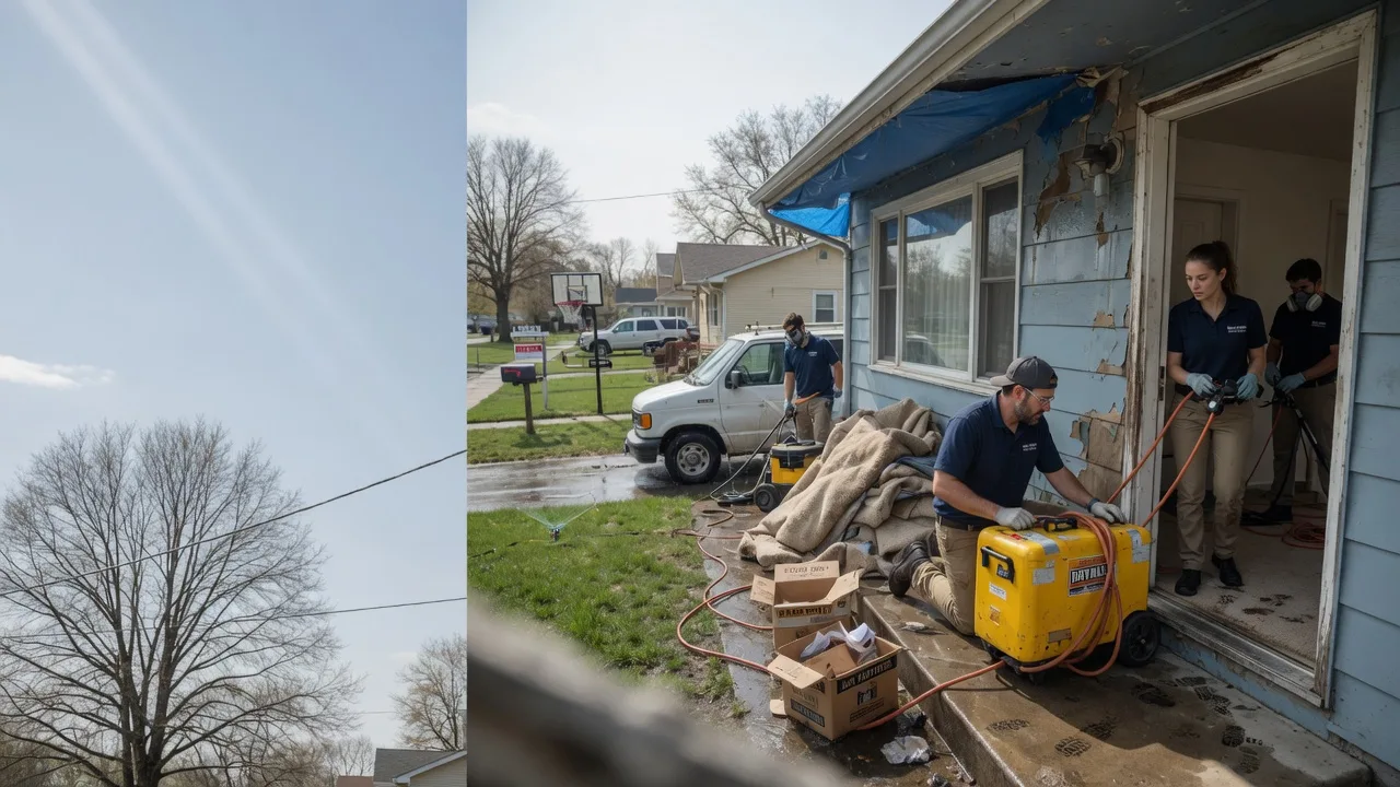 Basement Flood Cleanup in Mcbain, MI near me